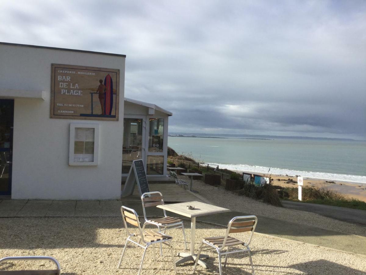 La Maison De La Plage Beg Leguer Lannion Eksteriør billede